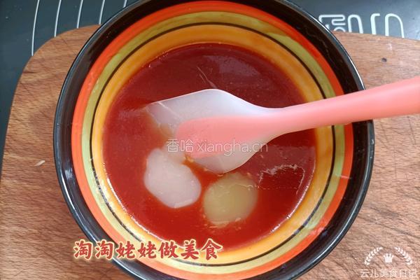番茄翡翠虾球家常做法的做法图解6