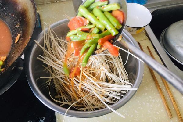 蒸豆角卤面的做法图解13