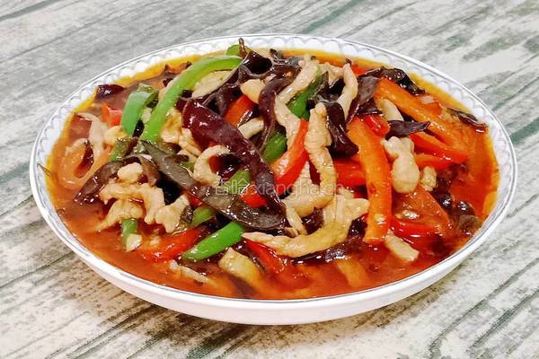 彩椒炒肉丝的做法图解21