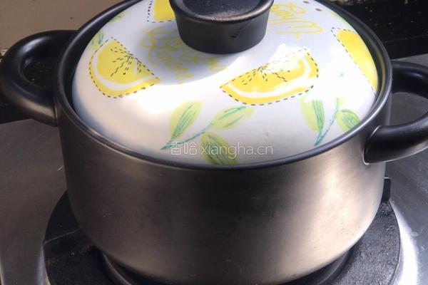 南瓜银耳西米露的做法图解7