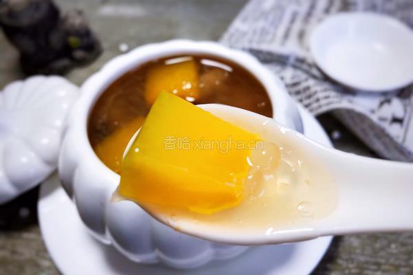 南瓜银耳西米露的做法图解14