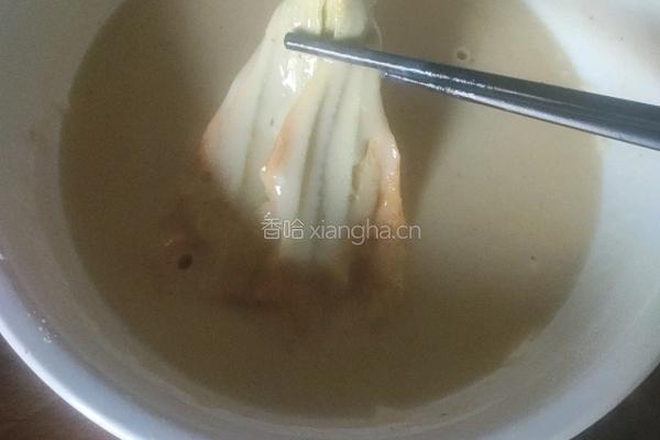 炸南瓜花的做法图解5