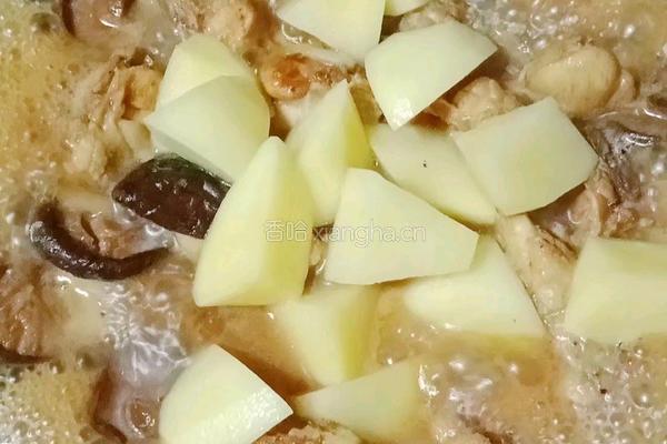香菇土豆烧鸡腿的做法图解13