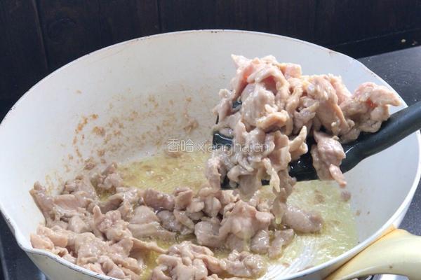 青番茄炒肉的做法图解8