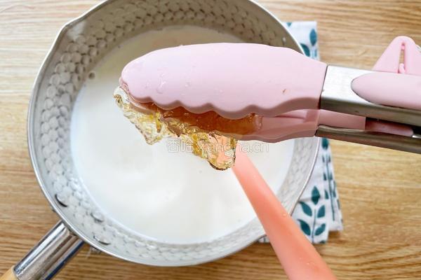 玫瑰花奶冻的做法图解7