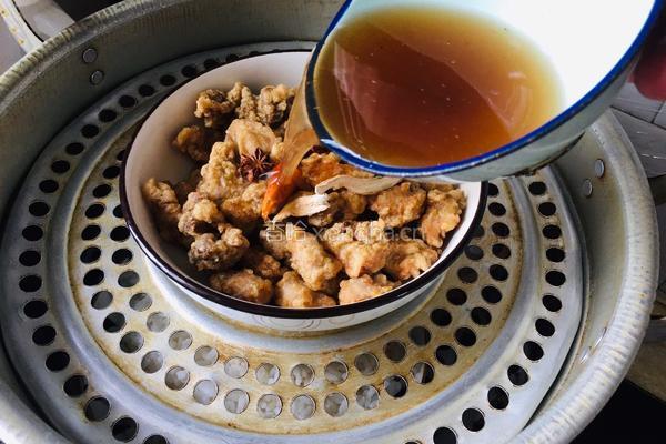 碗蒸小酥肉的做法图解8