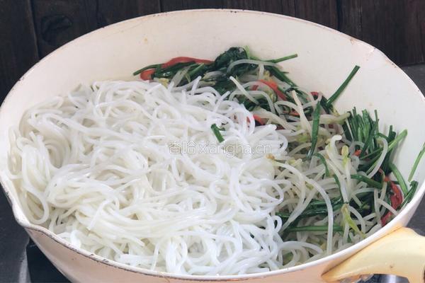 银牙炒粉丝的做法图解13