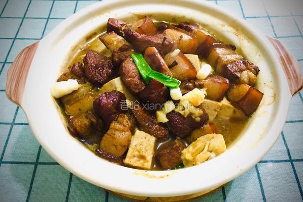 砂锅红烧肉炖豆腐土豆的做法图解7