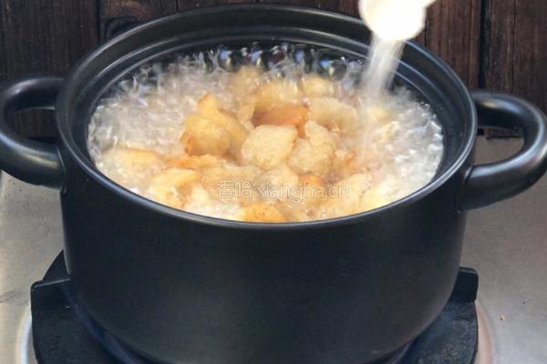 番茄猪血肉皮汤的做法图解9