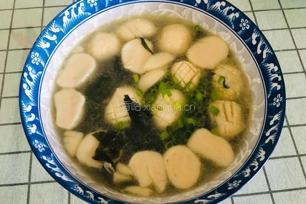 墨鱼丸海菜汤的做法图解9