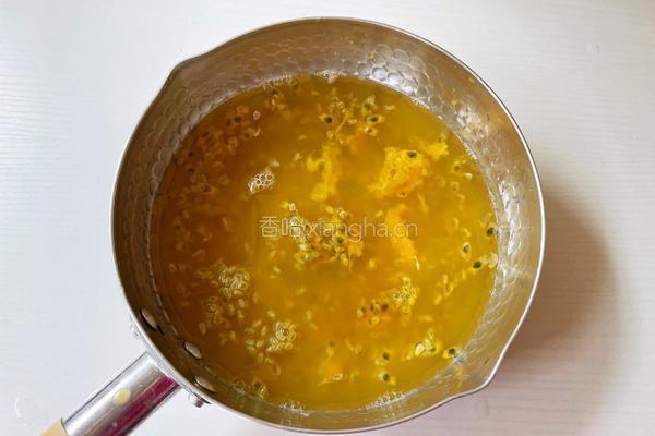 百香果奶冻的做法图解4
