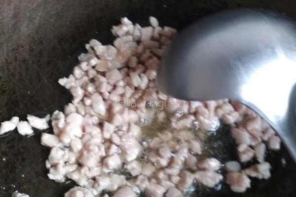豆角炒肉丁的做法图解9