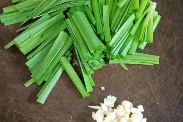 韭菜豆芽炒米粉的做法图解4