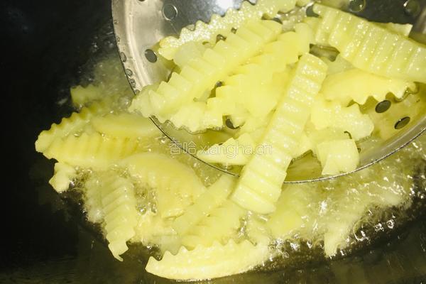 炸狼牙土豆的做法图解6
