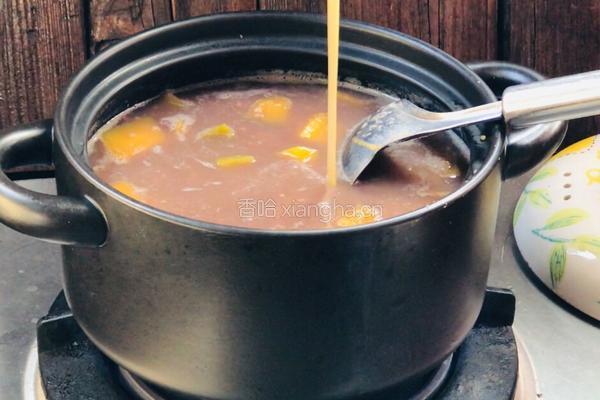 南瓜红豆小米粥的做法图解9