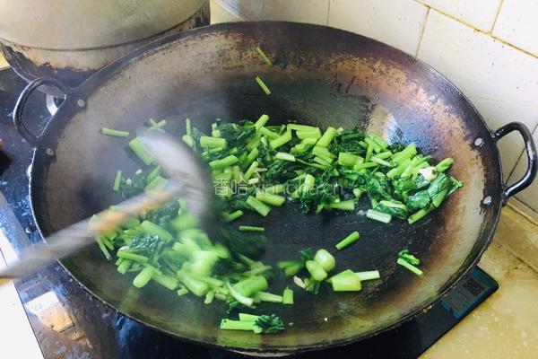 漬炒菜心的做法图解8