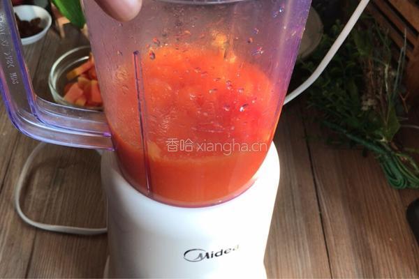 木瓜酸奶杯的做法图解3