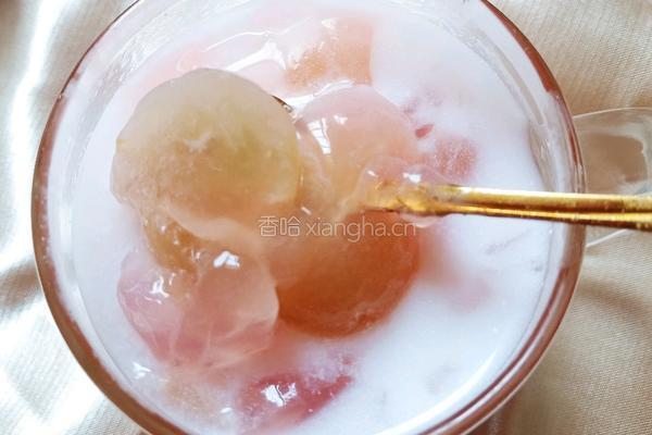 椰汁葡萄凉粉的做法图解11