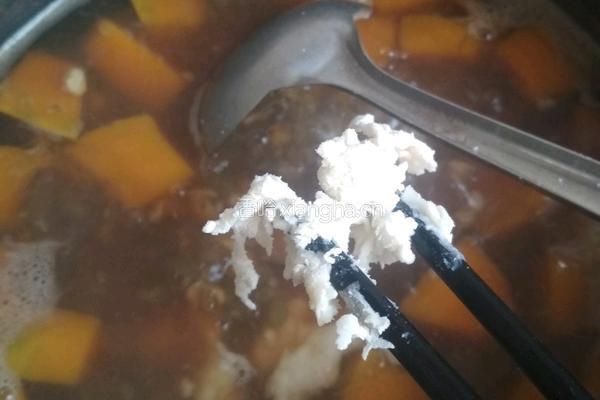南瓜绿豆粥的做法图解10