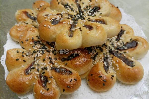 豆沙面包的做法图解9