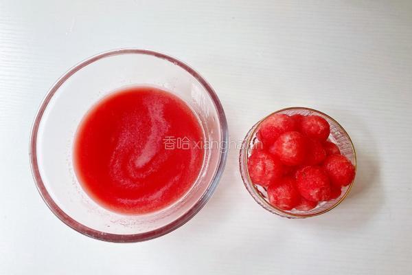 西瓜青柠茉莉饮的做法图解4