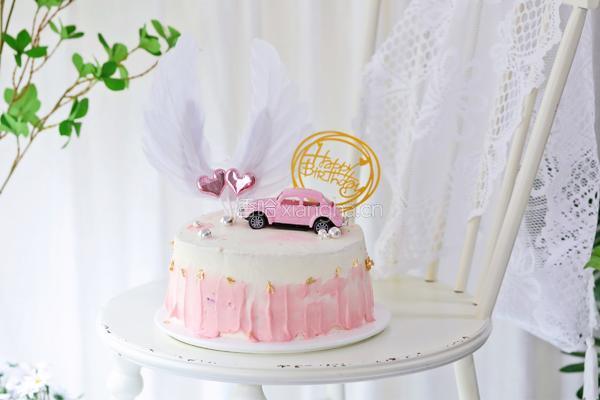 甲壳虫车生日蛋糕的做法图解22