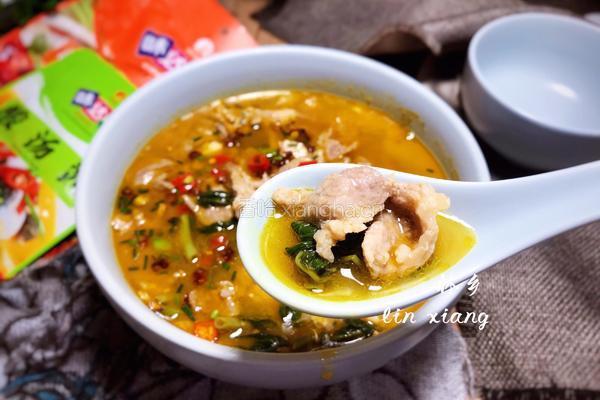 酸汤肉片的做法图解17