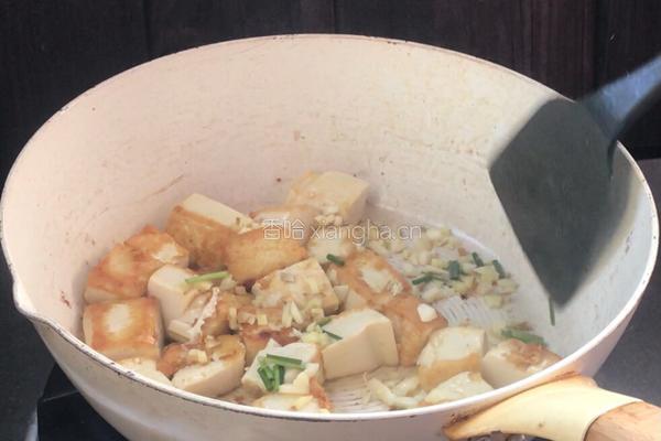 黄瓜烧豆腐的做法图解7