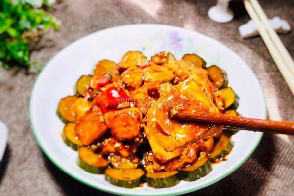 黄瓜烧豆腐的做法图解16