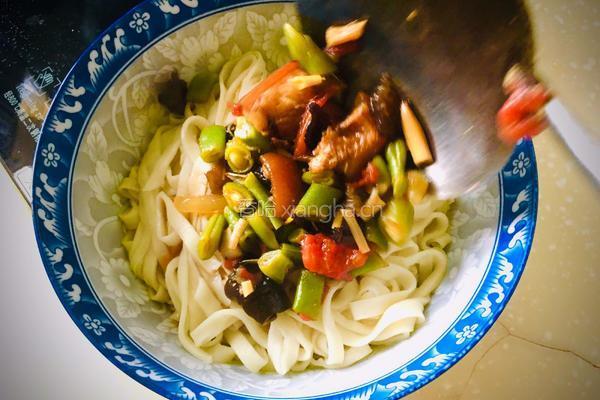 红烧肉打卤面的做法图解17