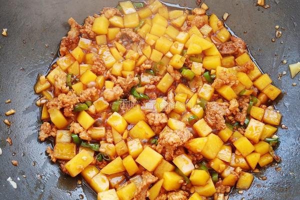 肉沫土豆的做法图解10