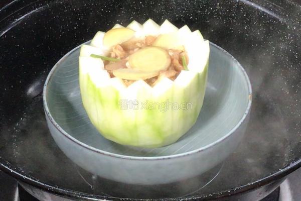 鸡肉冬瓜盅的做法图解8
