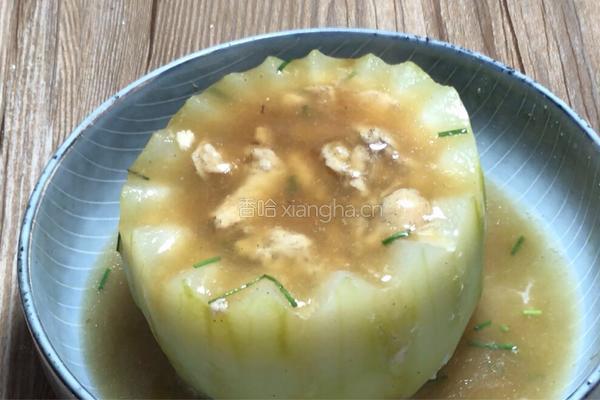 鸡肉冬瓜盅的做法图解13