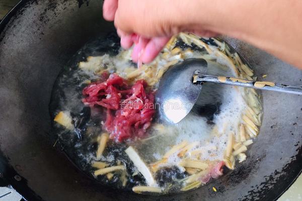 酸辣肉丝汤的做法图解8