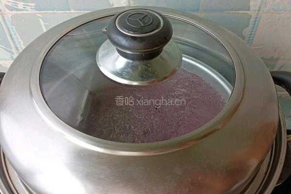 黑米发糕的做法图解10