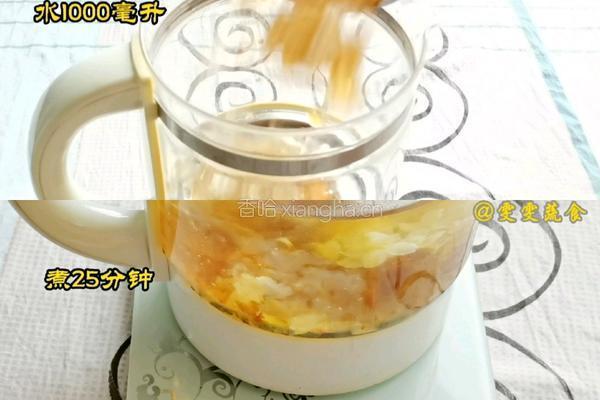 桃胶椰奶冻的做法图解2