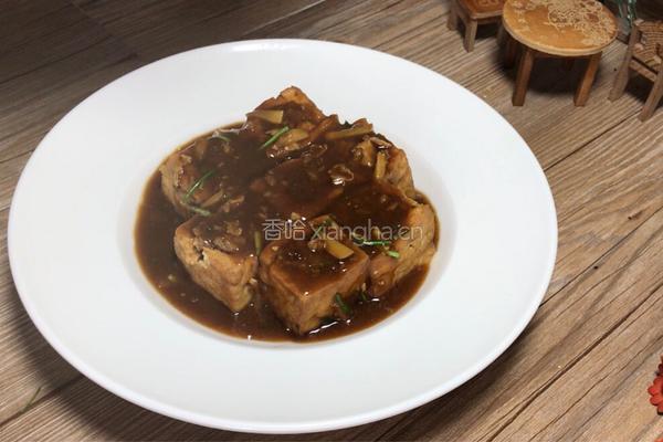 豆腐酿肉的做法图解19