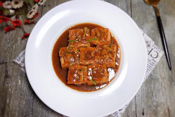 豆腐酿肉的做法图解21