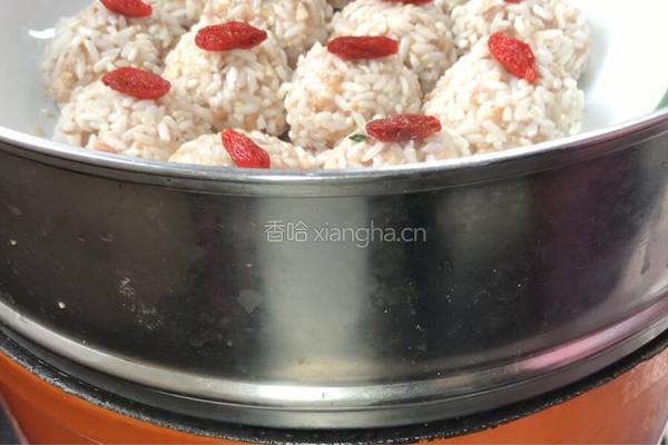 珍珠丸子的做法图解10