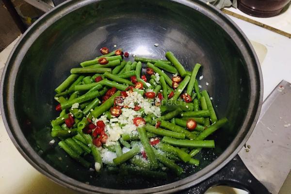 凉拌豇豆的做法图解4