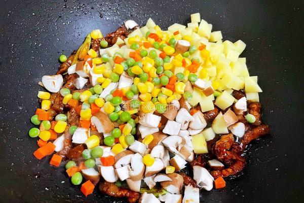 五花肉焖饭的做法图解13