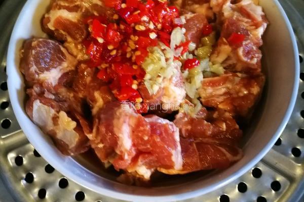 剁椒芋头蒸排骨的做法图解8