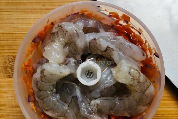 宝贝爱吃的虾饼三明治的做法图解3