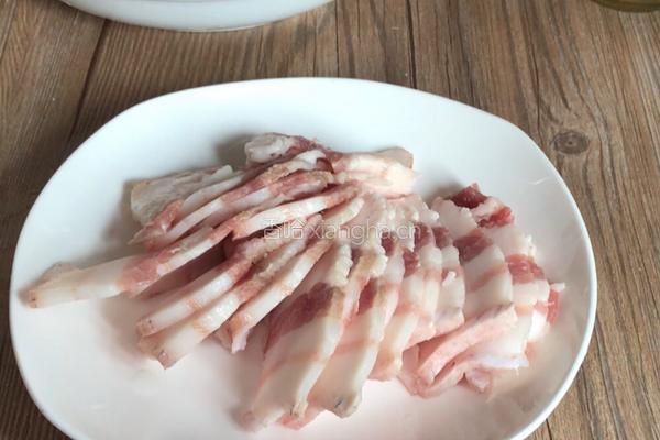 海带炒肉的做法图解2