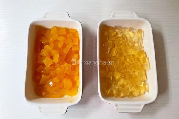 星空芒果茉莉茶冻的做法图解17