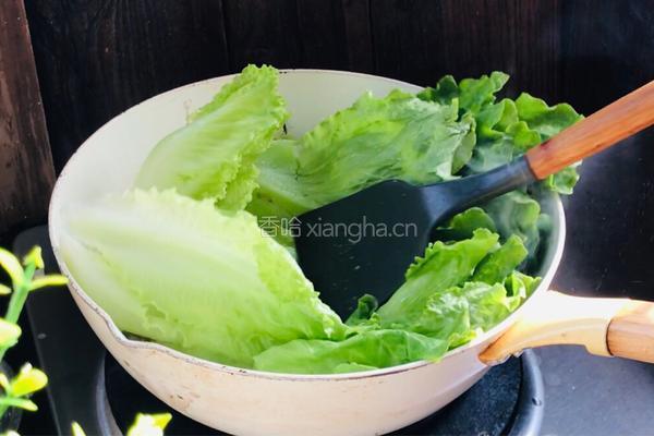 生菜炒香菇的做法图解7