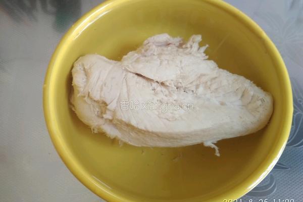 黄瓜拌鸡胸肉的做法图解8
