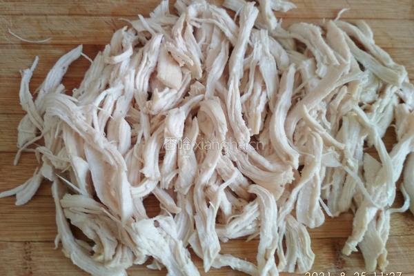 黄瓜拌鸡胸肉的做法图解13