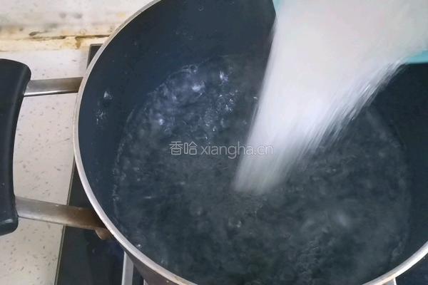 红糖酒酿芋圆的做法图解5