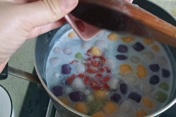 红糖酒酿芋圆的做法图解8